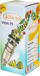 Milacio Измельчитель отходов Vida 75 MC.555075.GM вороненая сталь – фотография-8